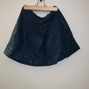 Leather skirt